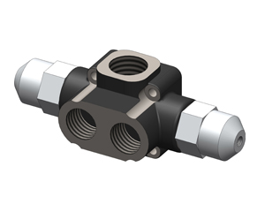 PNEU.DIVER.3WAY 3POSITIONS CLOSED CENTER