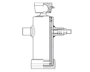 HEAVY DUTY CYLINDER BALL CONNECTION