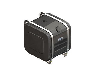 SRB GAS 190L 57X63X60 FE GRIGIO