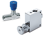 90° FLOW REGULATOR VALVES AND COMPENSATED